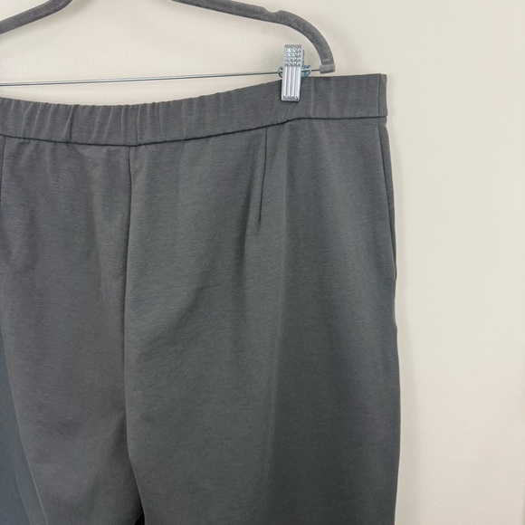 Eileen Fisher Slate Gray Slouchy Ankle Pants Size 1X NWT - Picture 11 of 15